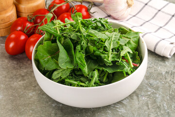 Sticker - Arugula and spinach mix salad