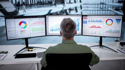 Poster - KPI Business Analytics Data Dashboard
