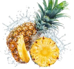 Sticker - Pineapple Splash: A Tropical Delight