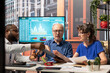 © DC Studio - Elderly pair receiving financial advice on retirement planning from broker expert, focusing on beneficial investment package. Mature couple meeting with a planner to explore pension options.