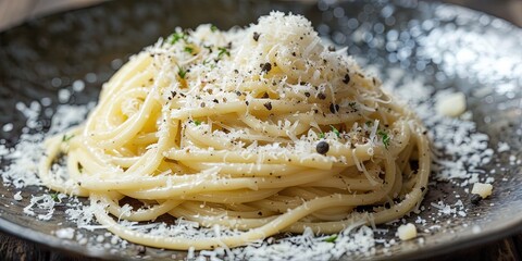 delicious cacio e pepe 