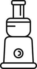Poster - electric coffee grinder with transparent container for making aromatic beverage