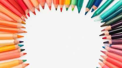 Poster - Charming watercolor of a happy minimalist back to school icon or symbol on a clean white background  Represent the excitement and anticipation of a new academic year