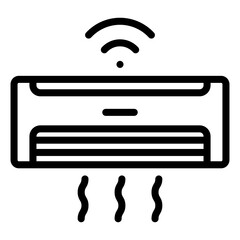 Sticker - smart ac icon 