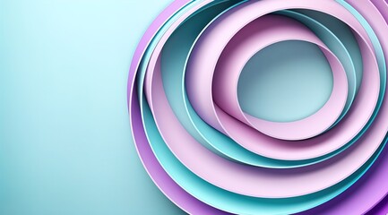 Sticker - abstract background with circles