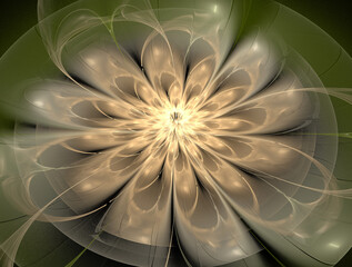 Imaginatory fractal abstract background Image