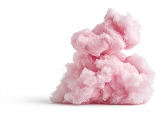 Poster - Soft and fluffy pink cotton candy