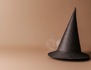 Poster - Mysterious witch's hat with smoke