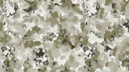 Sticker - Abstract Camouflage Texture Design in Earthy Tones