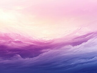 Poster - Soft Pastel Gradient Transitioning Seamlessly from Pink to Lavender   Delicate and Soothing Abstract Gradient Background for Digital Art Design and Wallpaper
