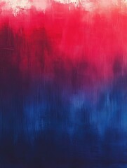 Poster - Dramatic and Dynamic Gradient Blend from Crimson Red to Royal Blue   Stunning Abstract Artwork Perfect for Digital and Print Design Projects