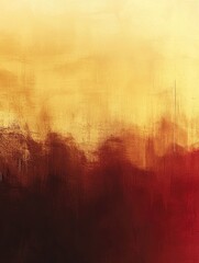 Poster - Warm Autumnal Abstract Gradient Texture with Smooth Color Transitions from Gold to Amber to Deep Brown   Rich Elegant and Visually Striking Digital Background or Wallpaper