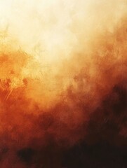 Poster - Elegant and soothing gradient blending seamlessly from rich earthy brown tones to soft creamy caramel hues creating a warm and comforting abstract background design