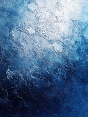 Poster - Mesmerizing gradient from icy blue to shimmering silver and pristine white creates a captivating abstract backdrop with a serene frost like atmosphere  The sleek minimalist design offers a clean