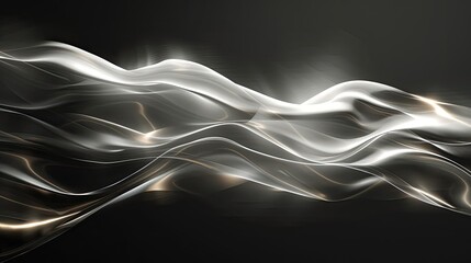 Wall Mural - Modern abstract background with light flow effects