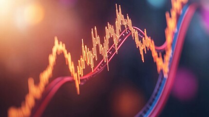 Poster - Downward Spiral Navigating Turbulent Times in the Market  depicting a market roller coaster going downward symbolizing a market crash and uncertain economic conditions