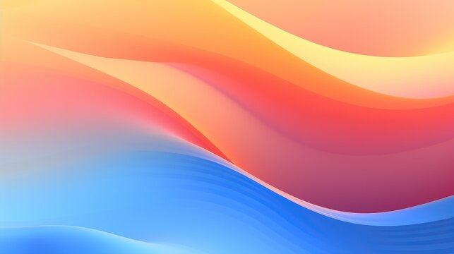 Bright gradient with liquid-like texture