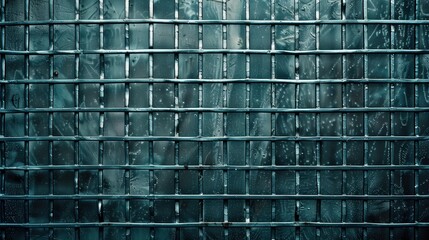 Poster - Grid pattern texture background for a structured layout