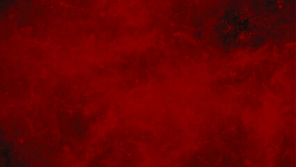 Wall Mural -  Watercolor dark red black nebula universe. Modern abstract red texture, Red Smoke Like Cloud Wave Effect On Black. abstract red watercolor background.