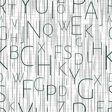abstract background with alphabet	