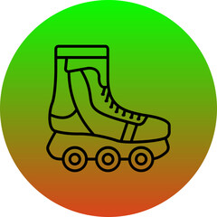 Canvas Print - Roller Skate Icon