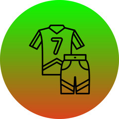 Poster - Football uniform Icon