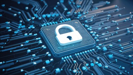 Poster - 3D Illustration of Cybersecurity Checklist for Risk Management and Security Assessment
