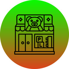 Poster - Toys shop Icon