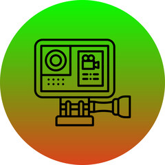 Sticker - Gopro Icon