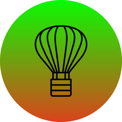 Poster - Hot air balloon Icon