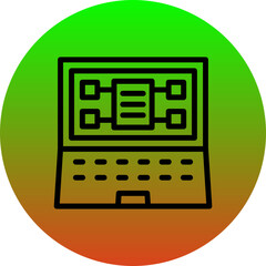 Poster - Laptop Icon