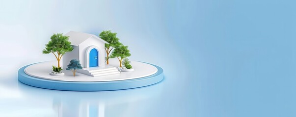 Efficiency, digital transformation, flat design illustration
