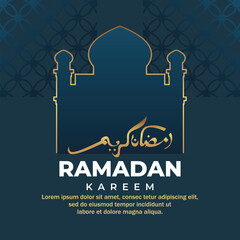 islamic ramadan poster