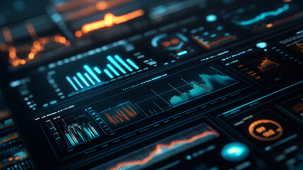 Poster - KPI Business Analytics Data Dashboard