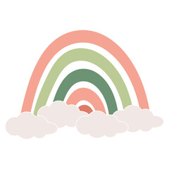 Sticker - Rainbow Childish Icon