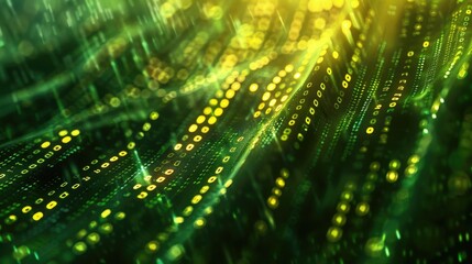 Aufkleber - A close-up shot of a computer screen displaying numerous small dots
