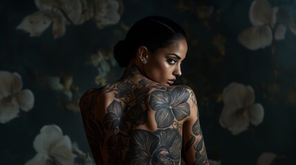 Wall Mural - tattoo 4