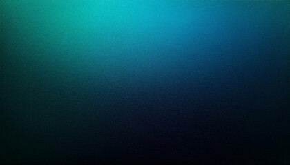 Aufkleber - Gradient Transition Texture. Abstract Blue to Teal Fade Background with Subtle Canvas-like Surface Patterns and Dark-to-Light Gradient Effect, Banner for Design Projects and Digital Art