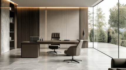 Wall Mural - Modern and stylish office interiors.