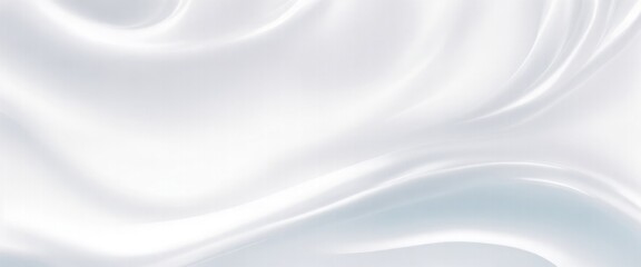 Soft pastel White shiny satin silk swirl wave background