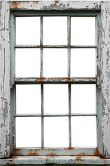 Wall Mural - Old window frame