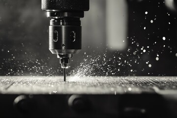 Cnc crafting durable composite object, showcasing strength and flexibility in photography