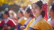 © Darya - Participants wear colorful hanbok while celebrating Chuseok, showcasing traditions and communal joy during the festive occasion
