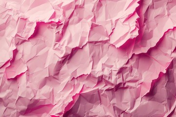 Poster - A detailed view of a pink paper surface with subtle texture and pattern