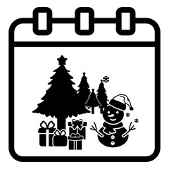 Sticker - Christmas calendar