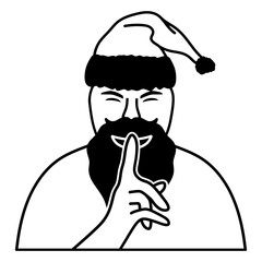 Sticker - Santa Claus