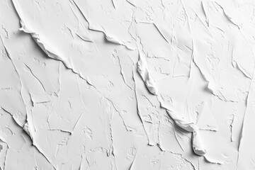 Poster - Close-up shot of a white painted wall with texture and imperfections