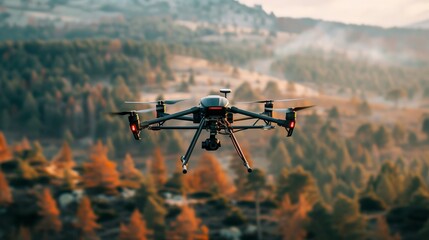 Poster - Embrace the benefits of aerial business for land surveying and mapping, where drones provide accurate and cost-effective solutions for various industries.