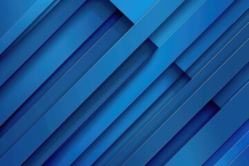 Poster - A close-up shot of a blue wall featuring parallel lines, perfect for illustrating concepts related to structure and design