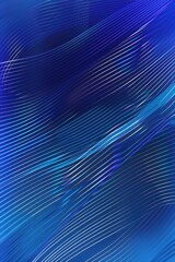 Poster - A close-up view of blue lines on a white background, great for abstract design and background usage
